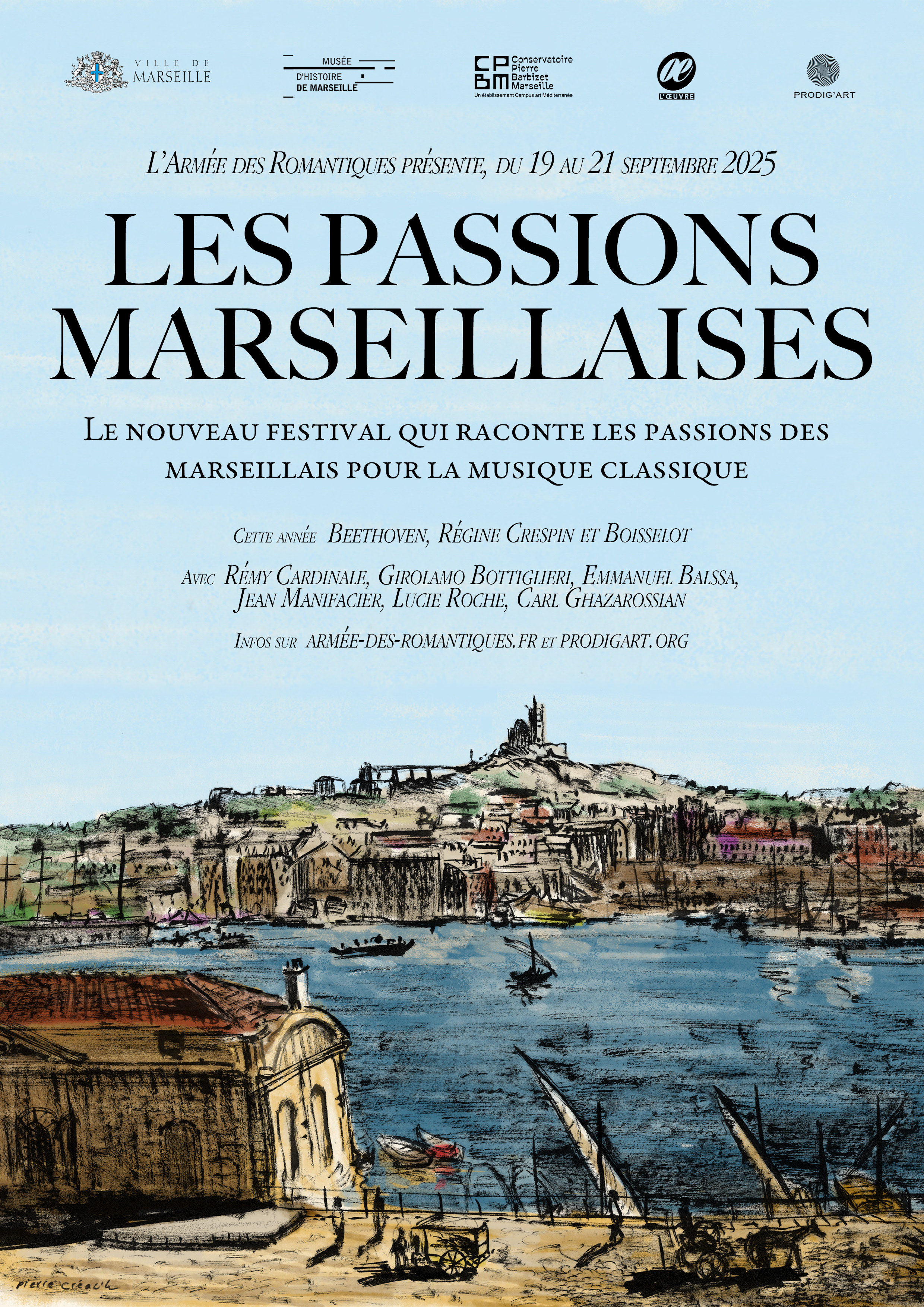 Affiche du festival Les Passions Marseillaises